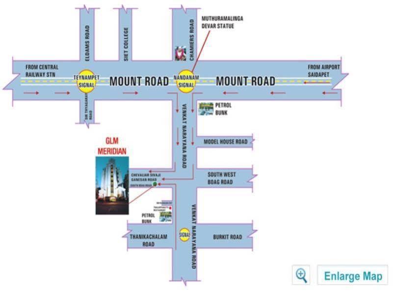 Glm Meridian Chennai Ngoại thất bức ảnh
